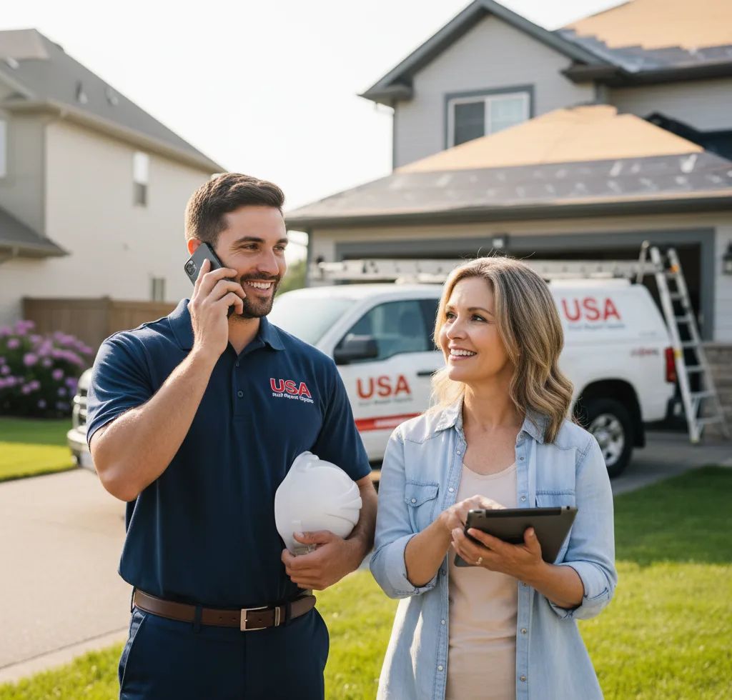 USA Roof Repair Experts customer support in Cheverly
